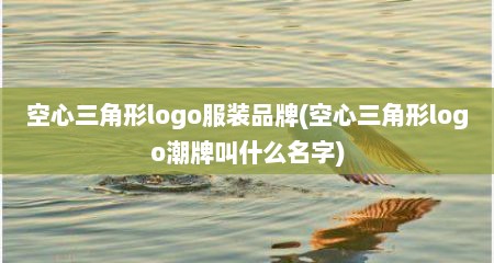 空心三角形logo服装品牌(空心三角形logo潮牌叫什么名字)