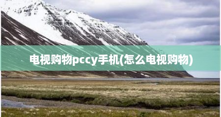 电视购物pccy手机(怎么电视购物)