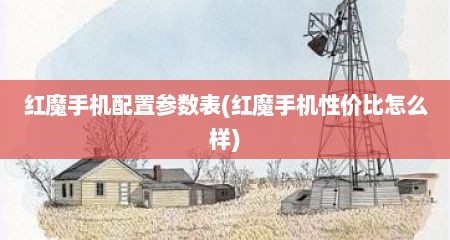 红魔手机配置参数表(红魔手机性价比怎么样)