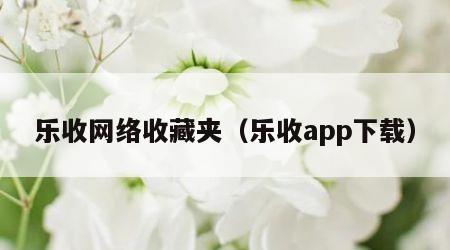 乐收网络收藏夹（乐收app下载）