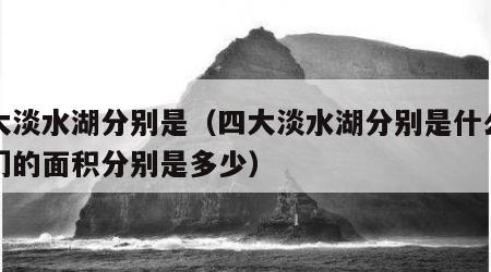 四大淡水湖分别是（四大淡水湖分别是什么湖它们的面积分别是多少）