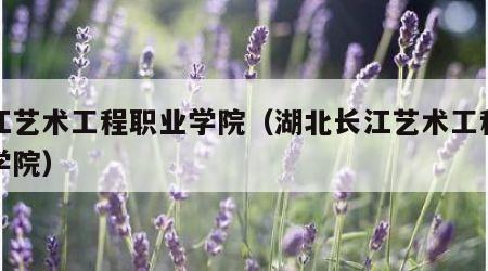 长江艺术工程职业学院（湖北长江艺术工程职业学院）