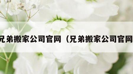 兄弟搬家公司官网（兄弟搬家公司官网）