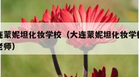 大连蒙妮坦化妆学校（大连蒙妮坦化妆学校化妆老师）