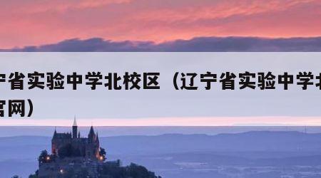 辽宁省实验中学北校区（辽宁省实验中学北校区官网）