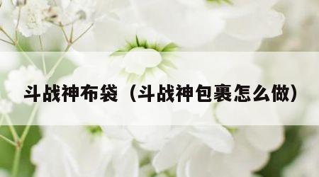 斗战神布袋（斗战神包裹怎么做）