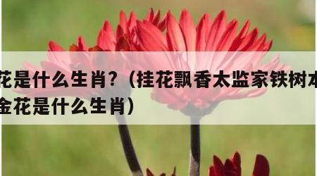 金花是什么生肖?（挂花飘香太监家铁树本期开金花是什么生肖）